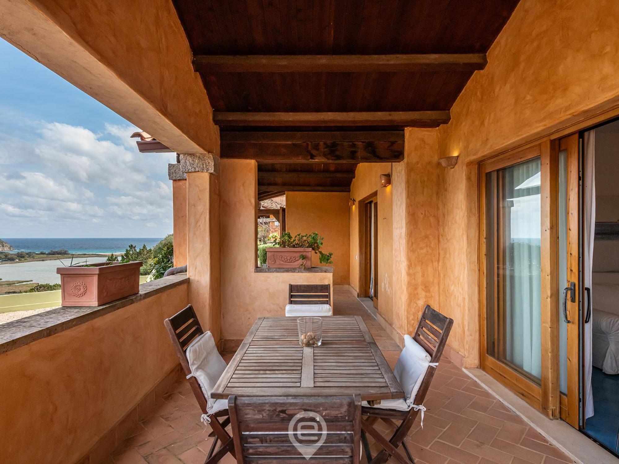 Ferienwohnung Casa Ariel Chia Exterior foto