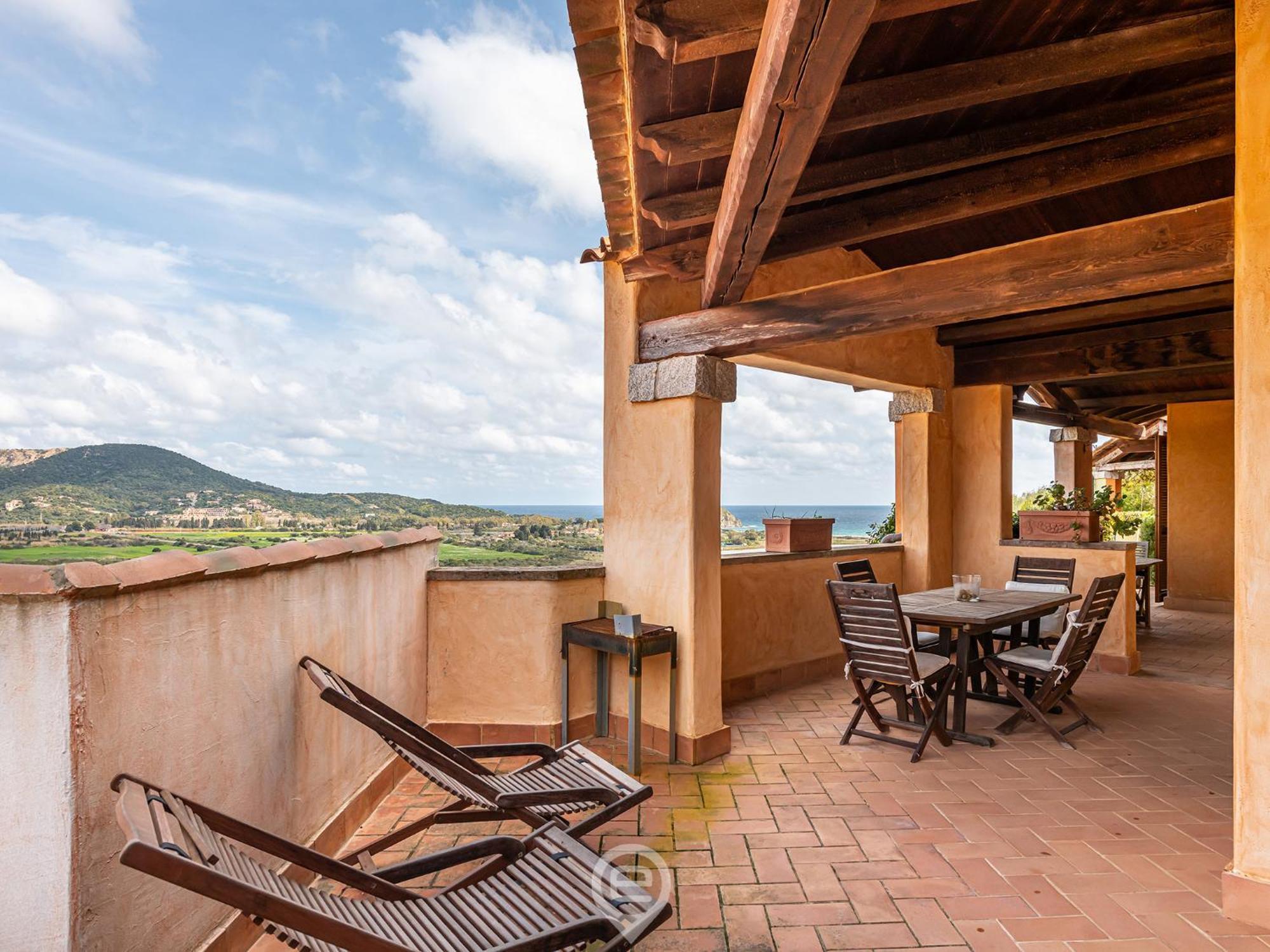 Ferienwohnung Casa Ariel Chia Exterior foto